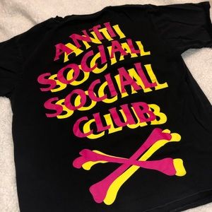 ASSC Anti Social Social Club T-shirt unisex